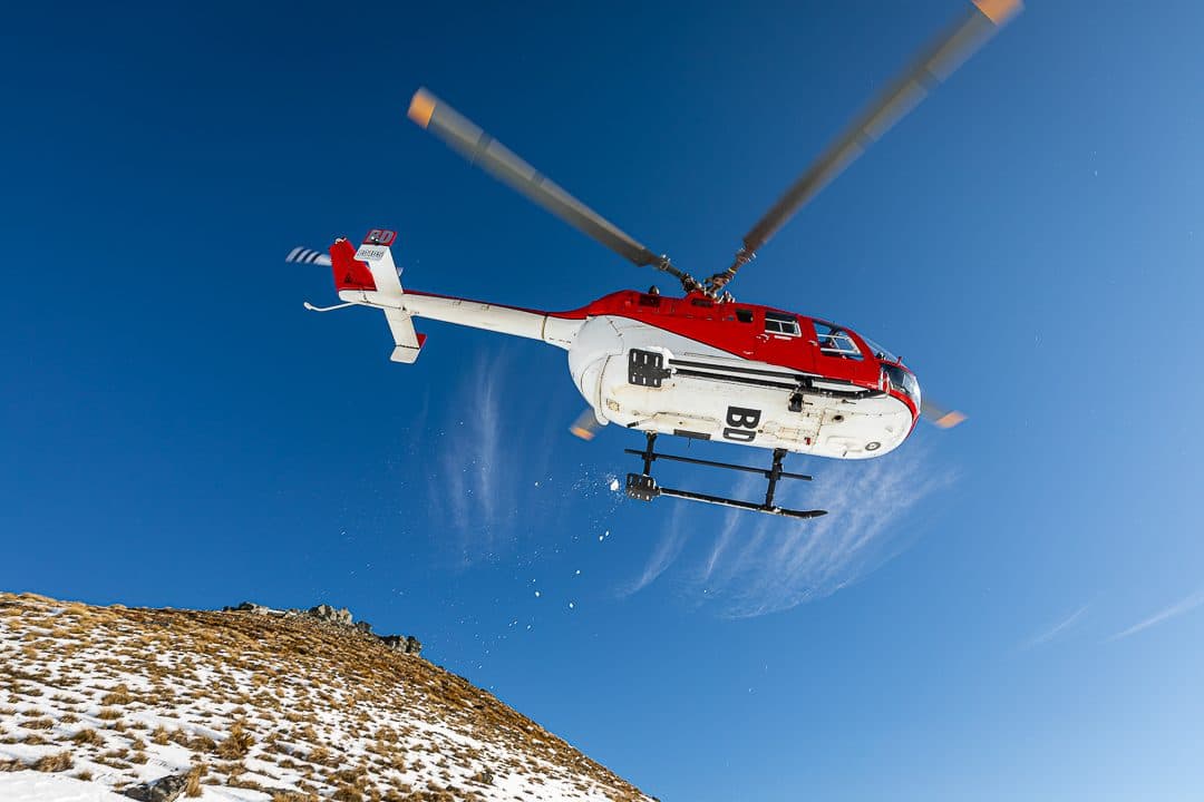 Search and rescue team in the New Zealand backcountry
